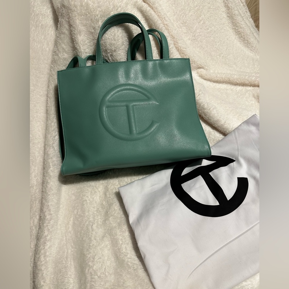 Telfar- Medium Shopping Bag - Sage